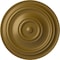 Ekena Millwork Traditional Ceiling Medallion (Fits Canopies up to 8 1/4"), Hand-Painted Gold, 31 1/2"OD x 2 1/2"P CM31TRGLS - alternate 1